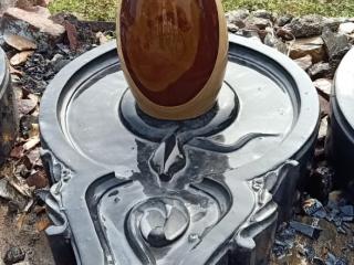 Narmadeshwar Shivling Plain Jaldhari