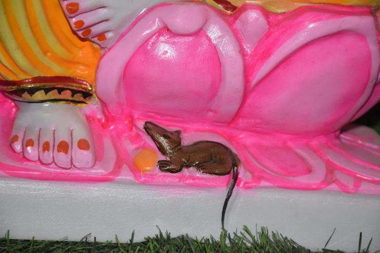 Ganesh Murti Makrana White Marble